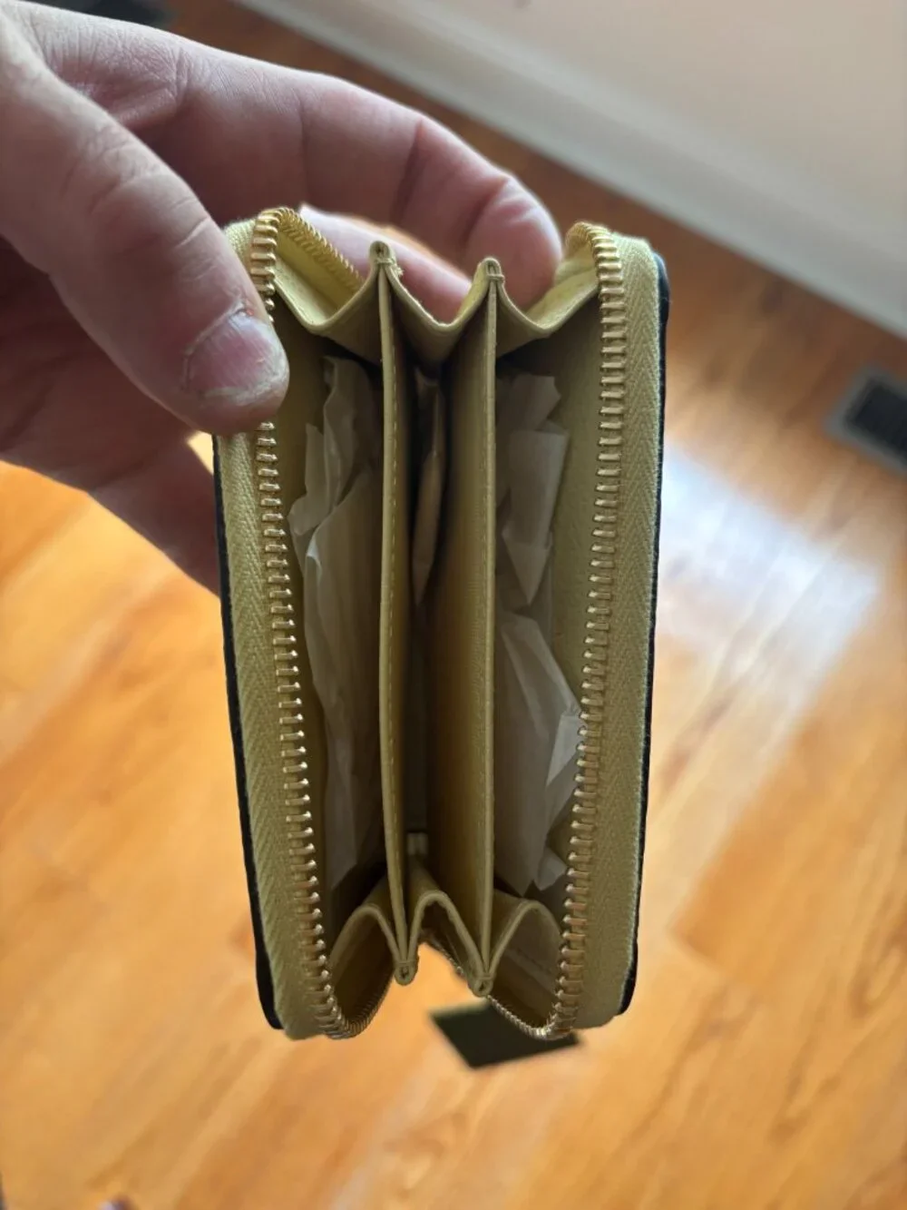 Gucci zip-around coin wallet / accordion card holder - Picture 4 of 7